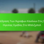 Η Επίδραση Των Άγραφων Κανόνων Στις Στυλ Ηγεσίας Ομάδας Στο Μπέιζμπολ