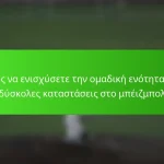 Πώς να ενισχύσετε την ομαδική ενότητα σε δύσκολες καταστάσεις στο μπέιζμπολ