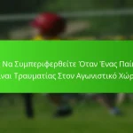 Πώς Να Συμπεριφερθείτε Όταν Ένας Παίκτης Είναι Τραυματίας Στον Αγωνιστικό Χώρο